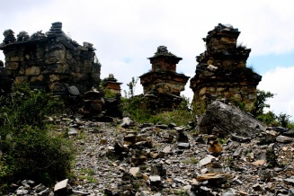 Muktinath Stone Pillars